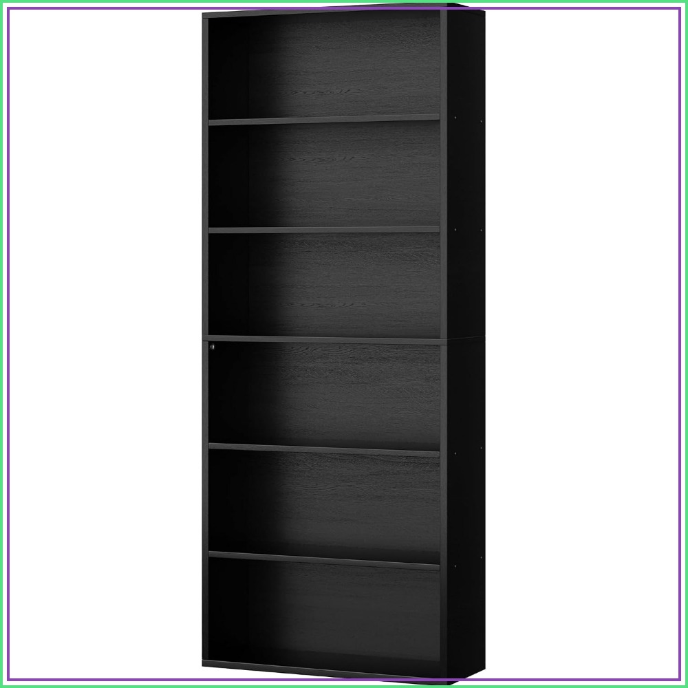 Storage & Organization - 6-Tier Open Bookcase, 70.6