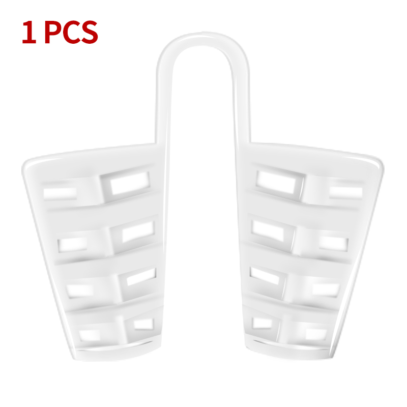 Anti Snore Contour Pillow - 1pc Silicone Nose Clip Anti Snoring