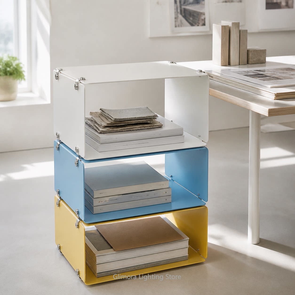 Storage & Organization - Colorful Modular Magnetic Aluminum Storage Cabinet