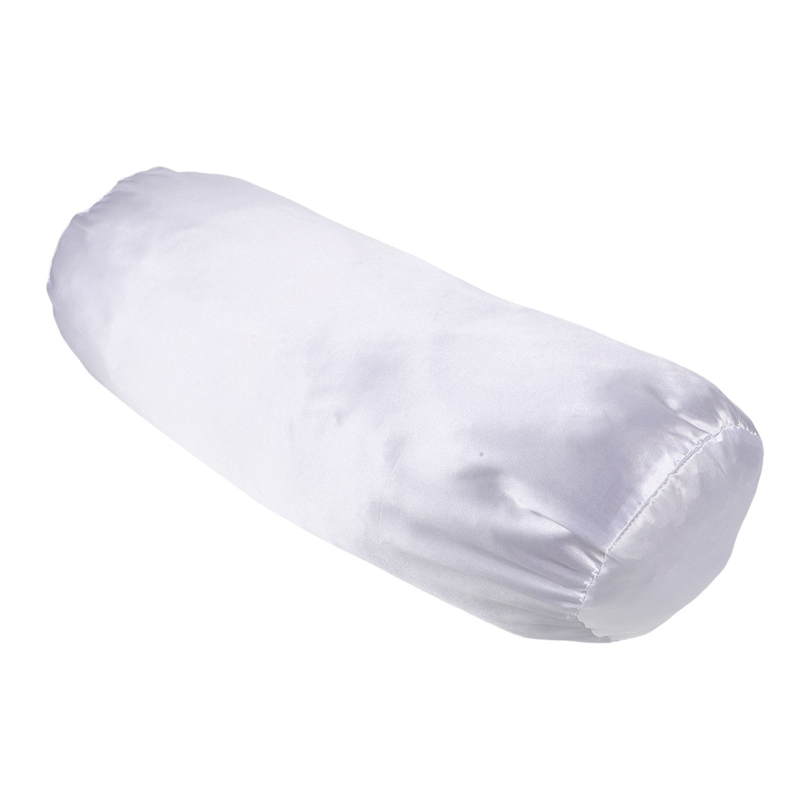 Satin Silk Pillowcase Hair Skin - White Satin Neck Roll Pillow Case
