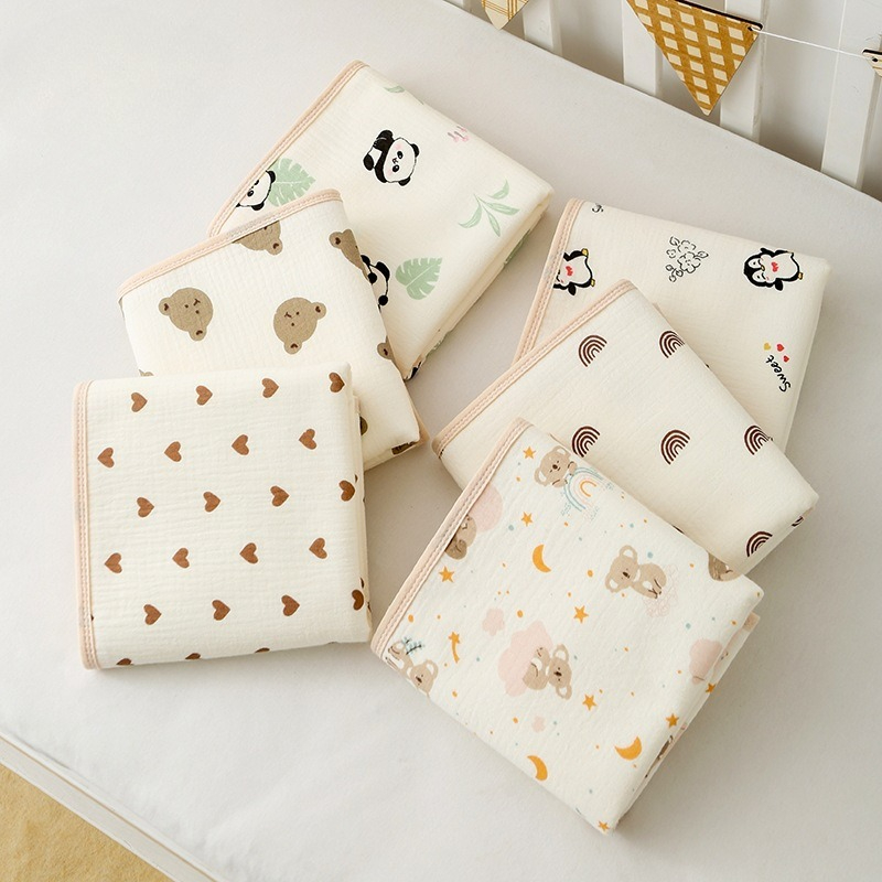 Waterproof Mattress Protector Breathable - 50X70cm Soft Cotton Baby Changing Mat