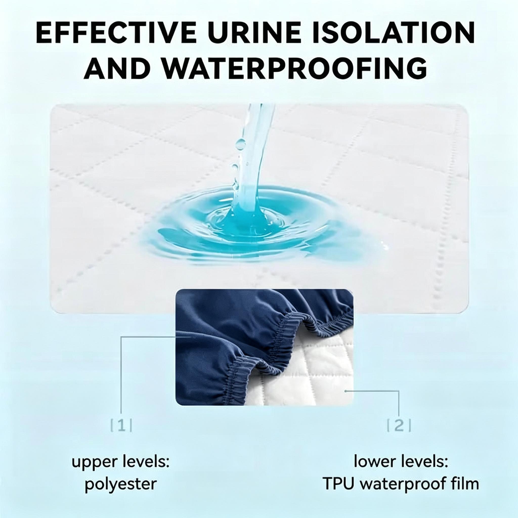 100% Waterproof Mattress Prote - đánh giá và giá Waterproof Mattress Protector Breathable