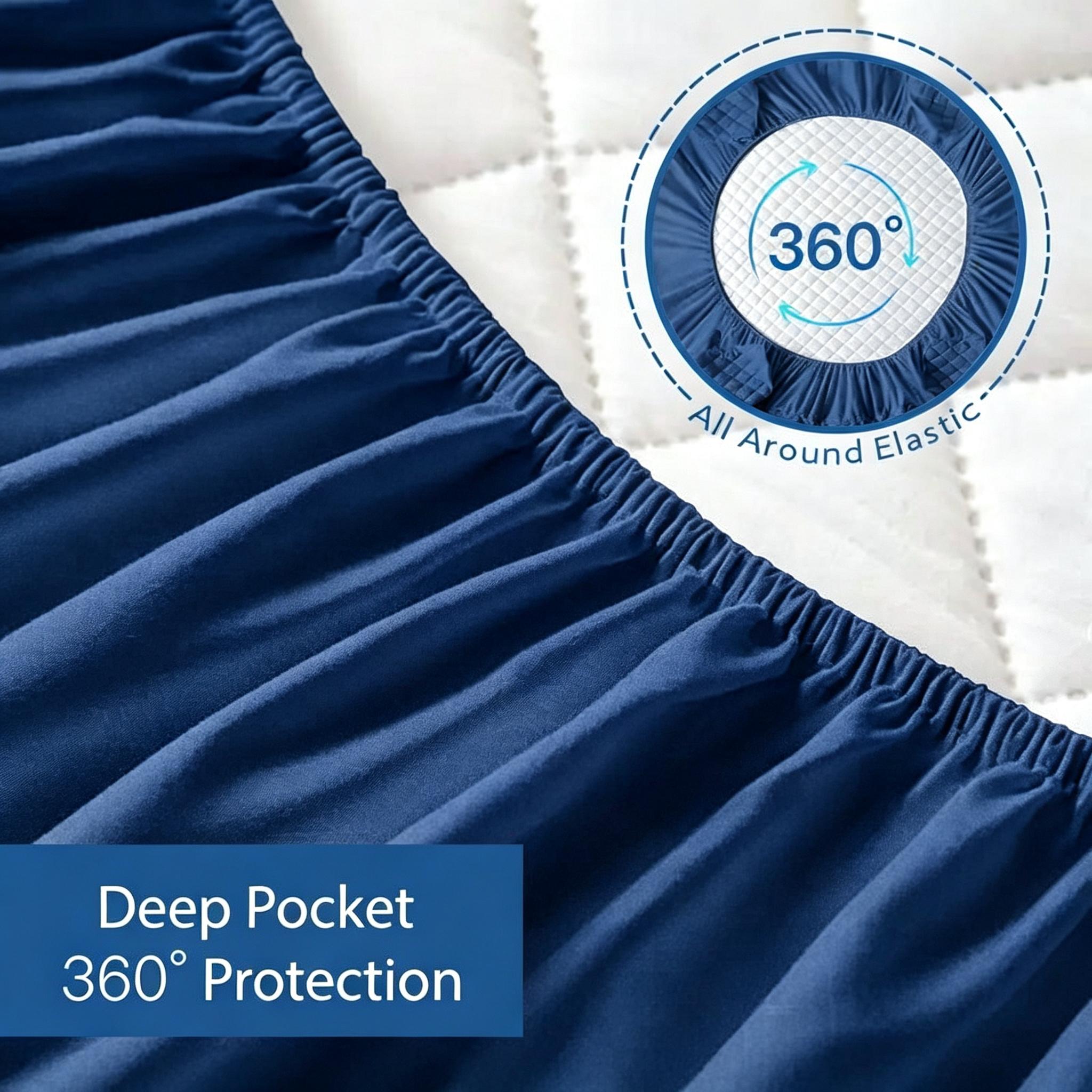 100% Waterproof Mattress Prote - đánh giá và giá Waterproof Mattress Protector Breathable