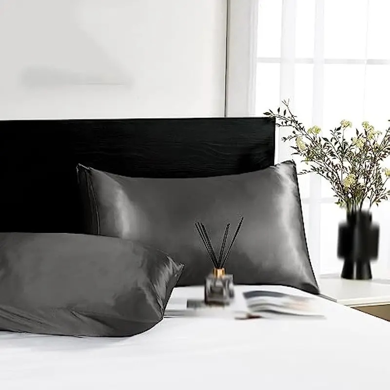 1/2pcs Satin Silk Pillowcase f - đánh giá và giá Satin Silk Pillowcase Hair Skin