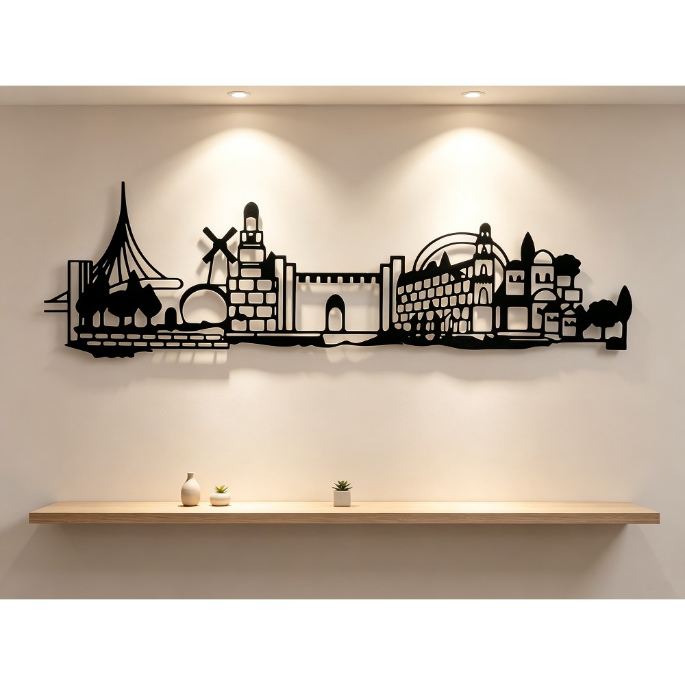 CIFBUY Metal Wall Art Jerusale - đánh giá và giá Home Decor