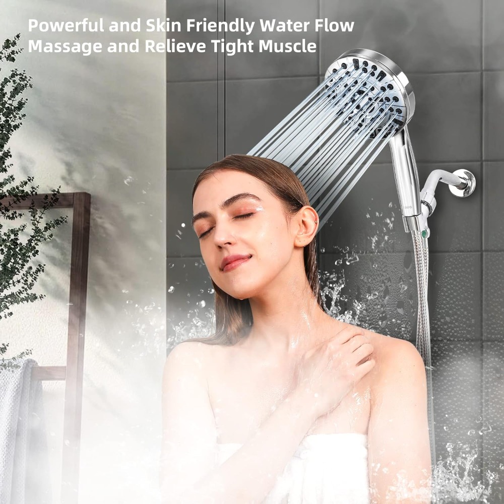 10-Function High Pressure Show - đánh giá và giá High Pressure Shower Head Handheld