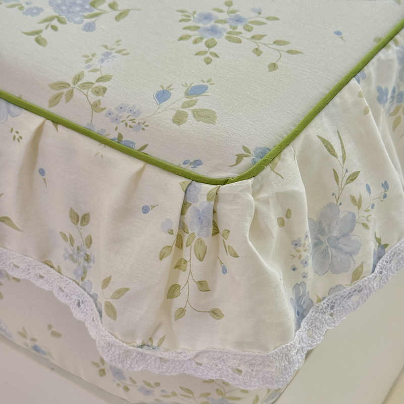 100% Cotton Floral Printed Ruf - đánh giá và giá Fitted Bed Sheets Deep Pocket