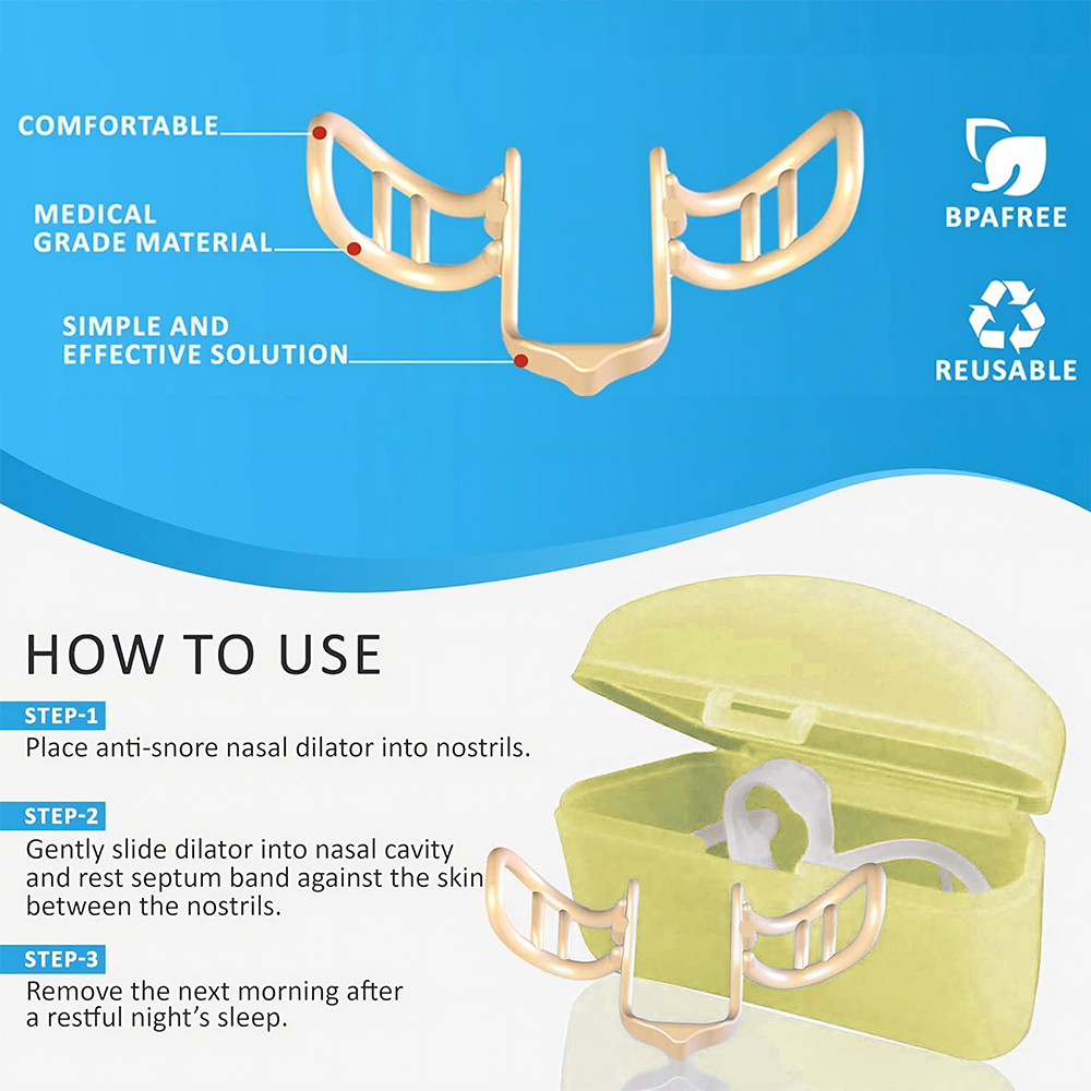New Snore Stopper Nasal Dilato - đánh giá và giá Anti Snore Contour Pillow