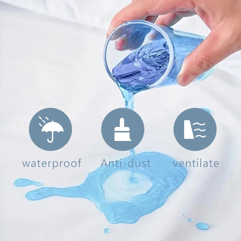 Waterproof Mattress Protector, - đánh giá và giá Waterproof Mattress Protector Breathable