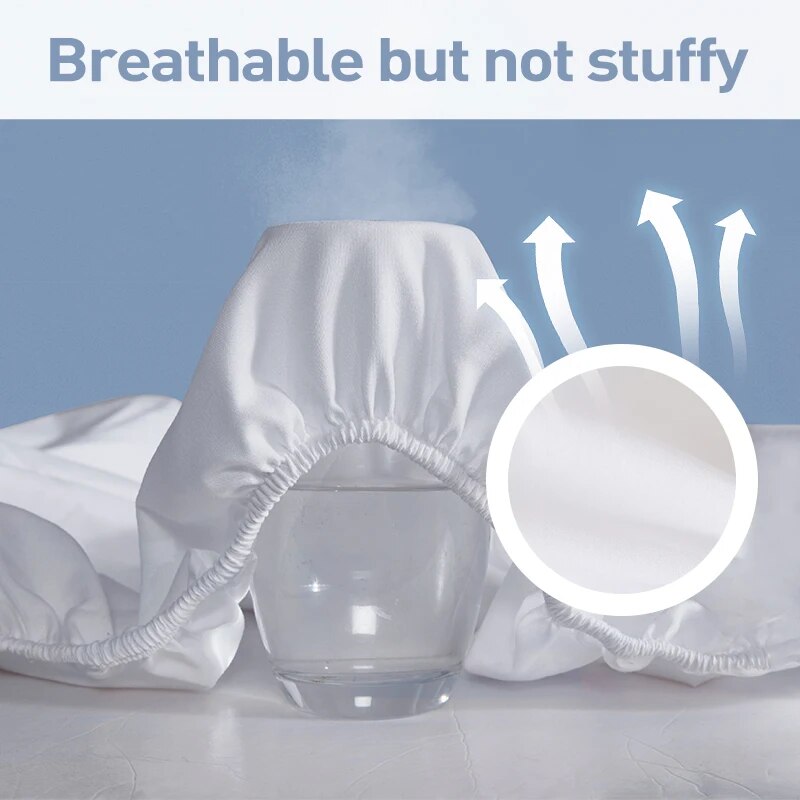 Waterproof Mattress Protector, - đánh giá và giá Waterproof Mattress Protector Breathable
