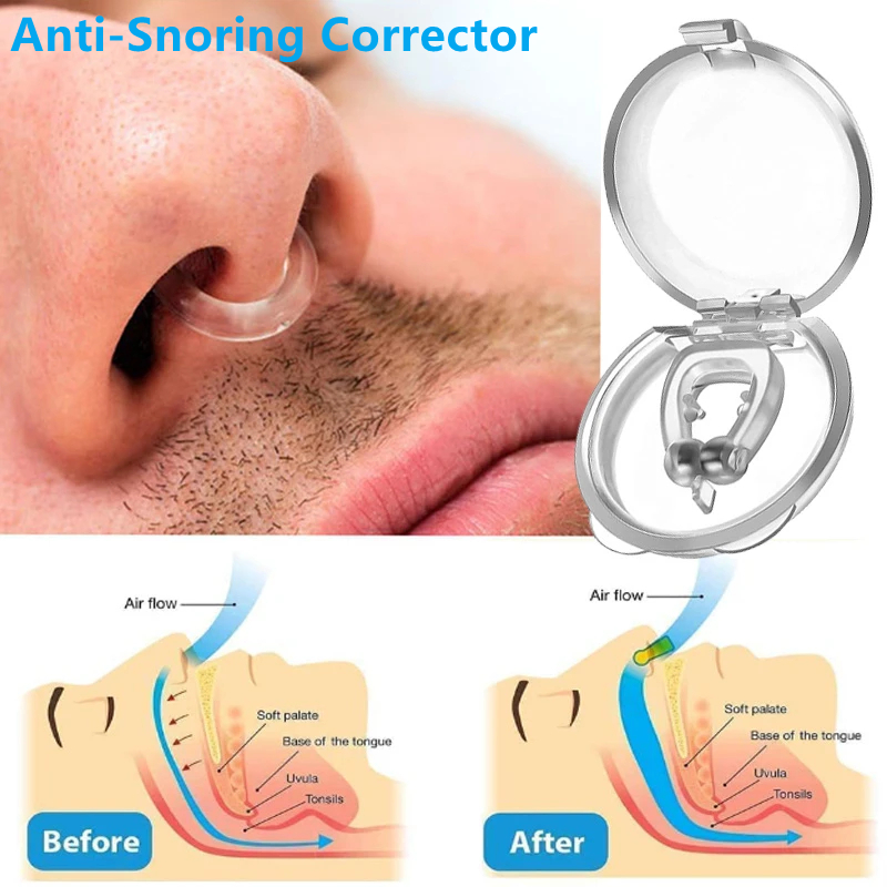 1/2/4PCS Silicone Magnetic Ant - đánh giá và giá Anti Snore Contour Pillow