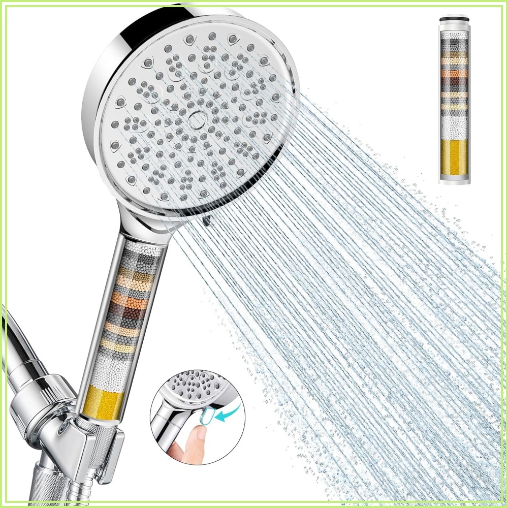 Filtered Shower Head with Hand - đánh giá và giá High Pressure Shower Head Handheld