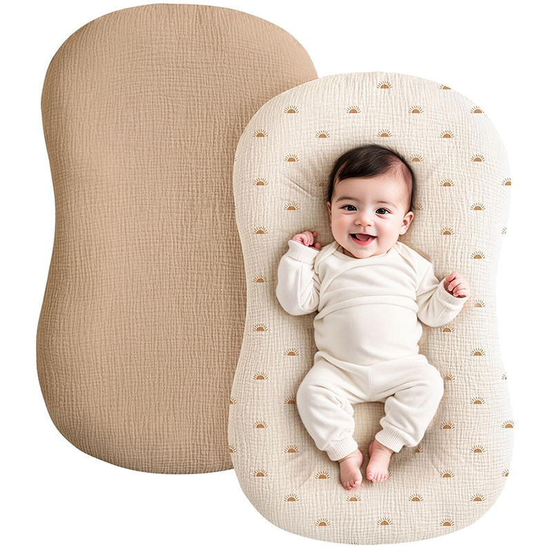 2PCS Baby Lounger Cover Muslin - đánh giá và giá Muslin Cotton Bedspread