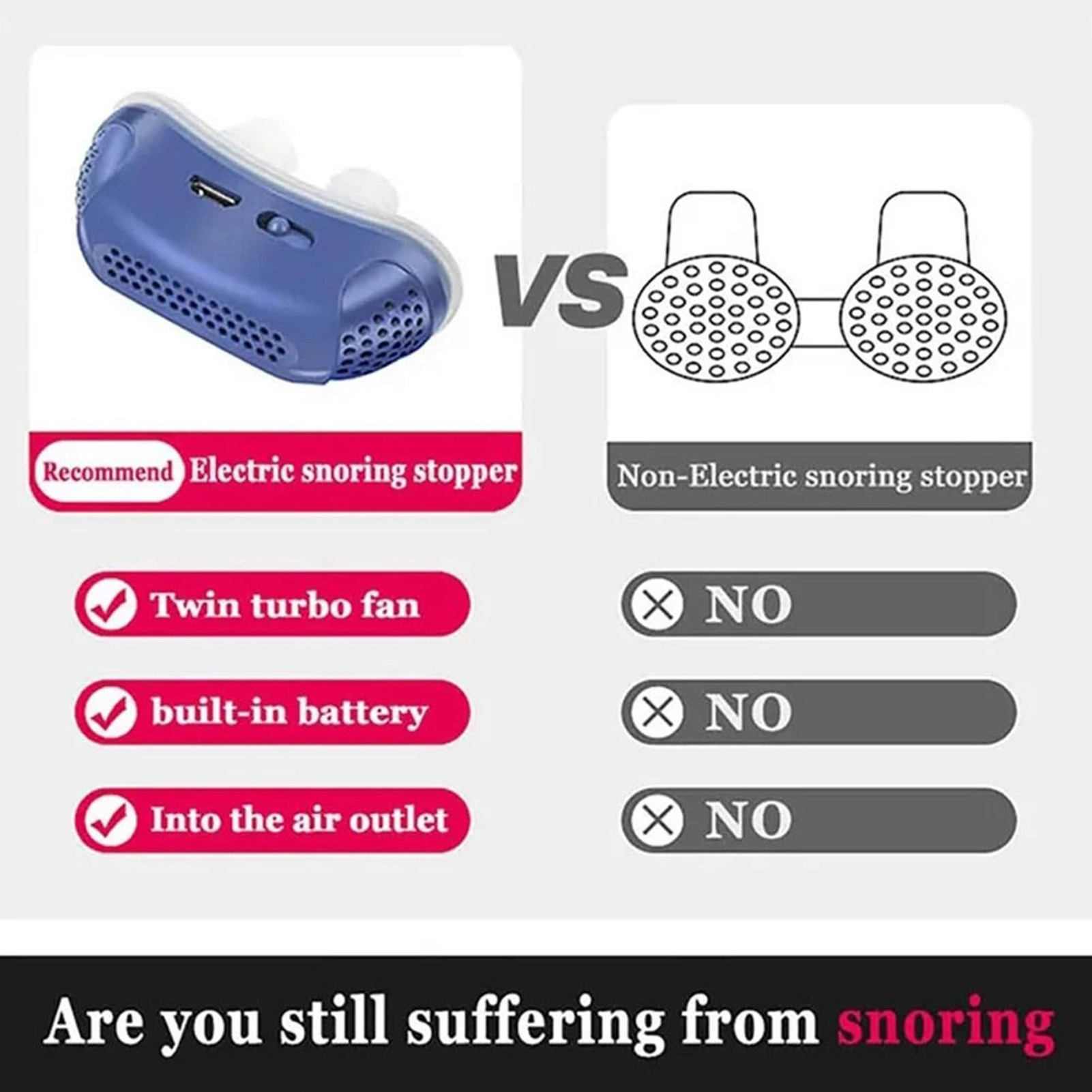 Anti Snoring Silicone Nose Sto - đánh giá và giá Anti Snore Contour Pillow