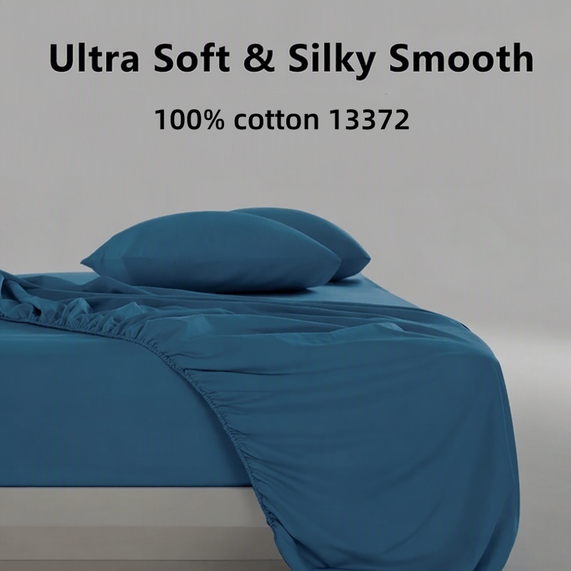 4Pcs King Size Bed Sheet Set 1 - đánh giá và giá Fitted Bed Sheets Deep Pocket