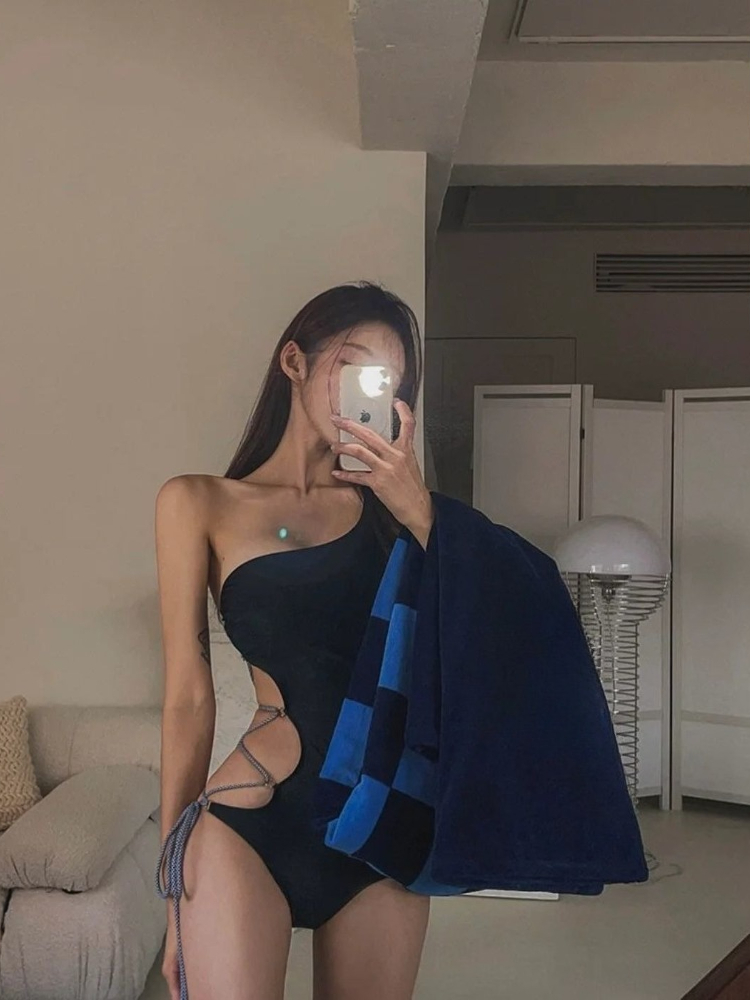 2026 New Women's Black Tie Str - đánh giá và giá Bath