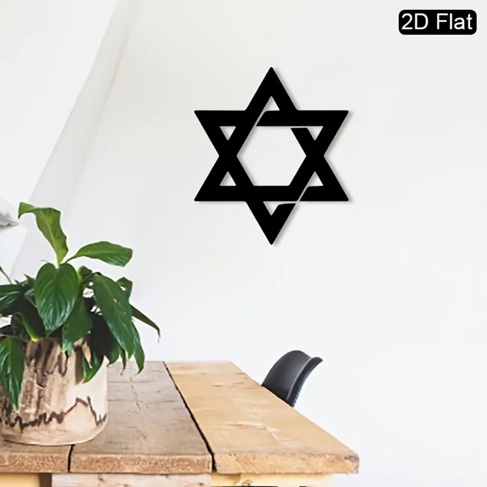 CIFBUY Iron Wall Art Star of D - đánh giá và giá Home Decor