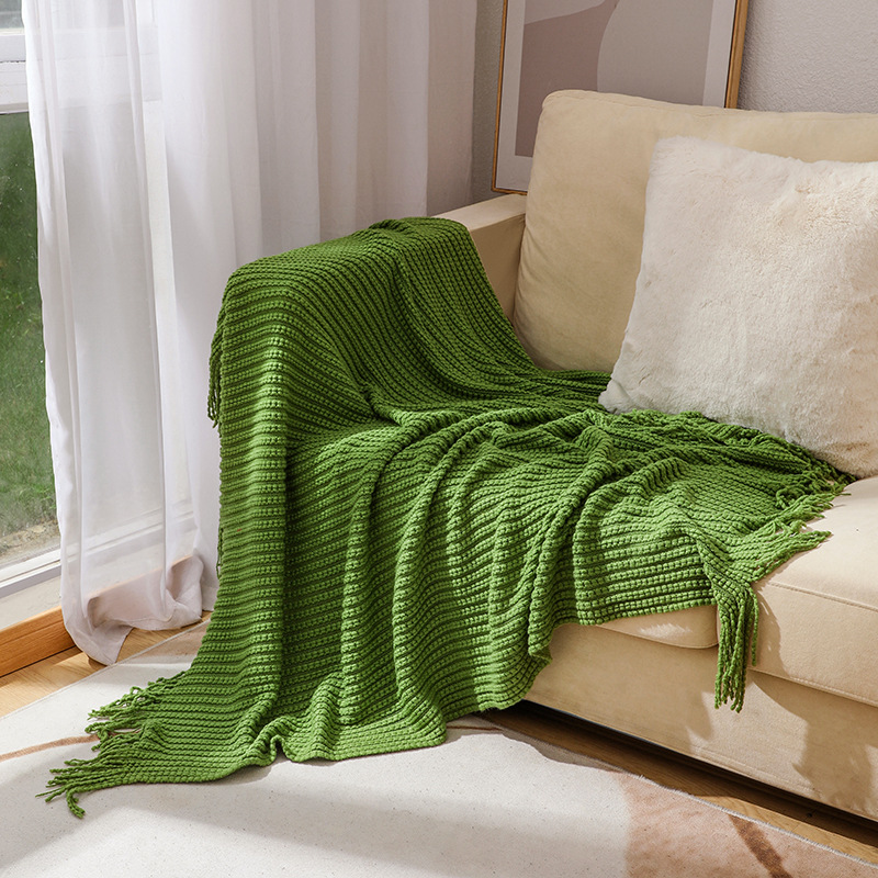 Thành Phố Dệt Bắc Âu Ném Chăn  - đánh giá và giá Boho Throw Blanket Fringe