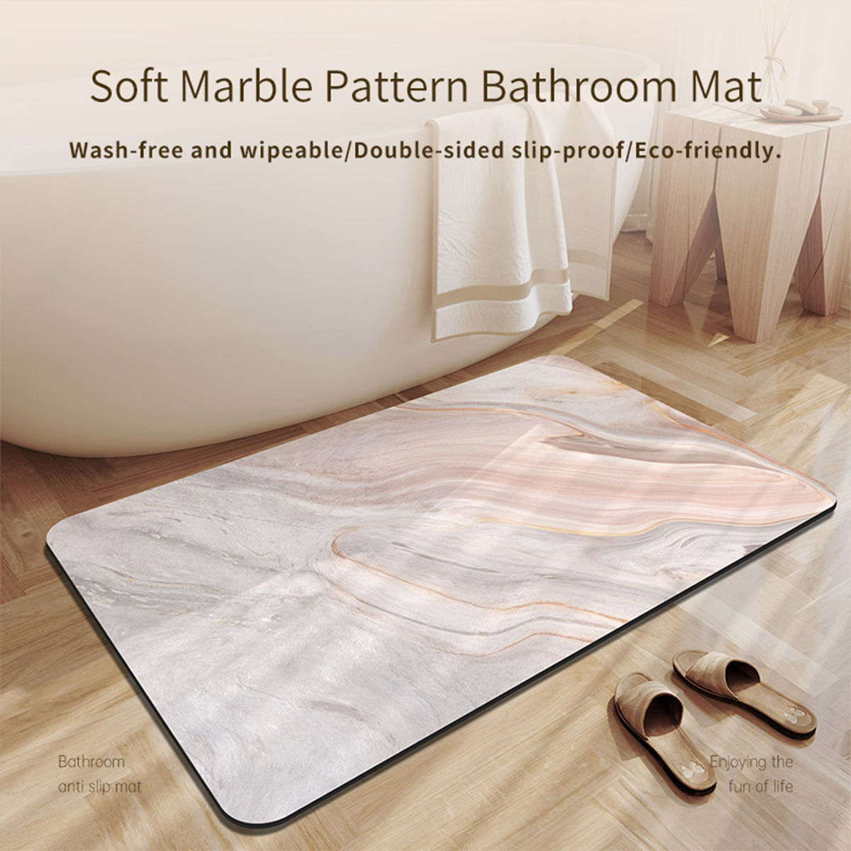 Diatomaceous Earth Bath Mat Ba - đánh giá và giá Quick Dry Diatomite Bath Mat