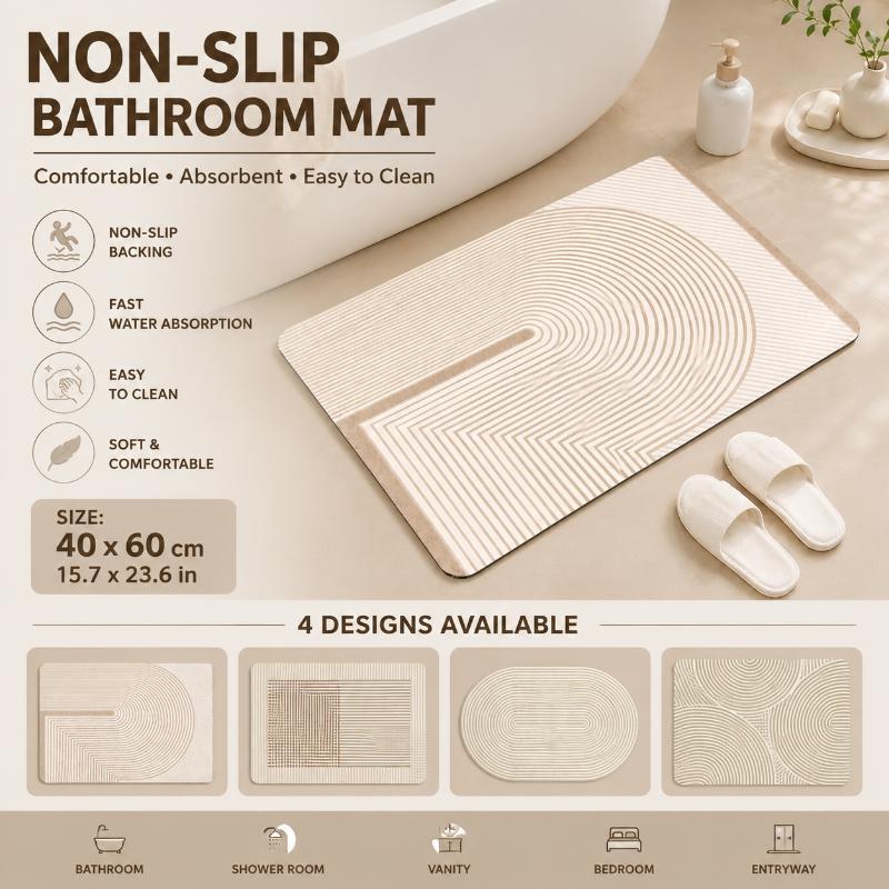 Diatomite Bath Mat Quick Dry A - đánh giá và giá Quick Dry Diatomite Bath Mat