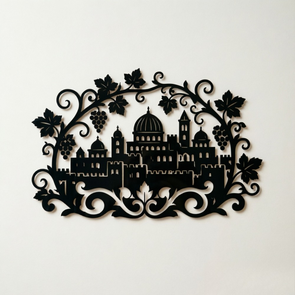 CIFBUY Iron Wall Art Jerusalem - đánh giá và giá Home Decor