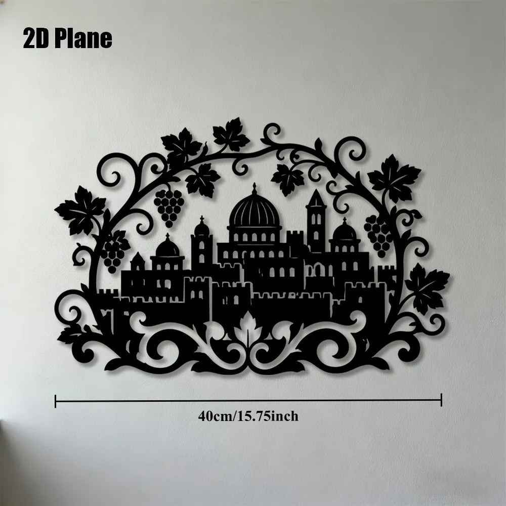 CIFBUY Iron Wall Art Jerusalem - đánh giá và giá Home Decor
