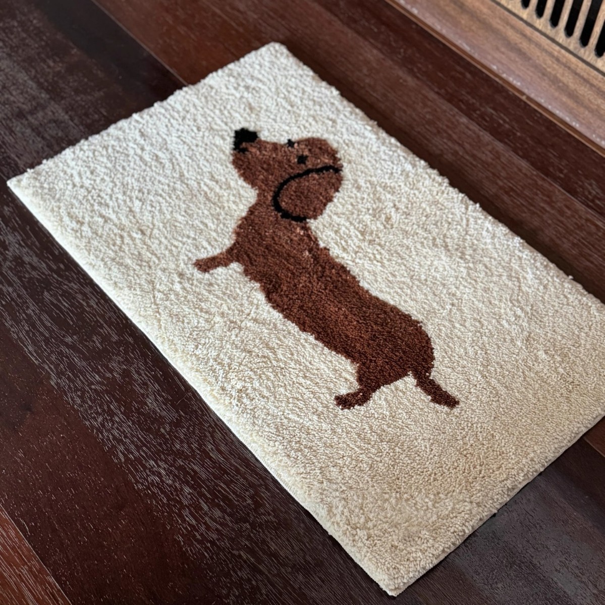 VIKAMA Dachshund Print Bath Ma - đánh giá và giá Quick Dry Diatomite Bath Mat