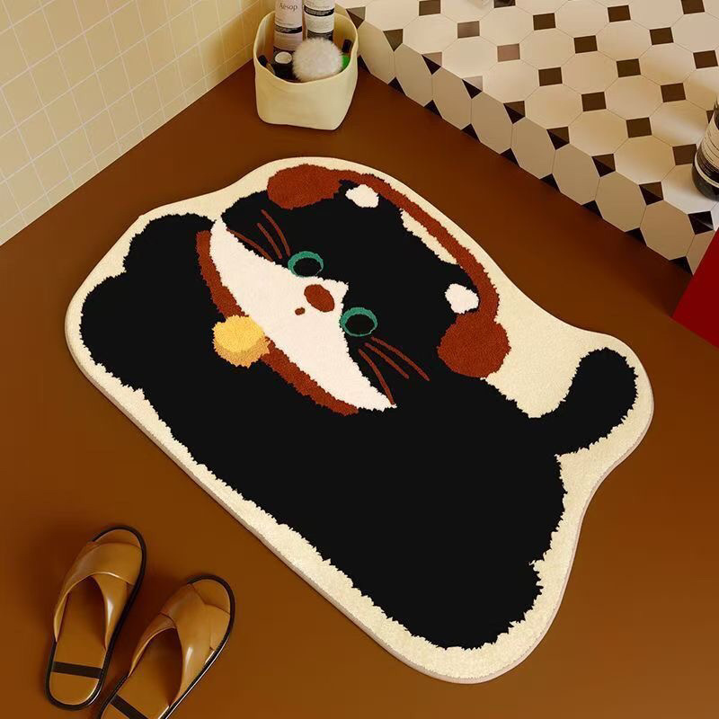 VIKAMA Dachshund Print Bath Ma - đánh giá và giá Quick Dry Diatomite Bath Mat