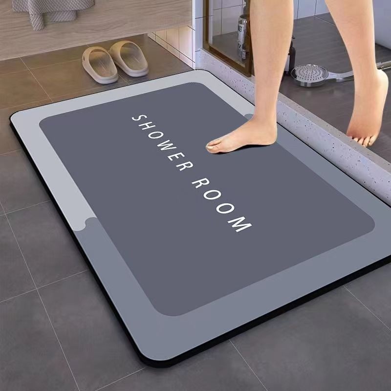 Diatomite Earth Bath Mat Anti  - đánh giá và giá Quick Dry Diatomite Bath Mat