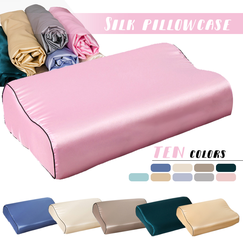 Imitation Silk Satin Latex Pil - đánh giá và giá Satin Silk Pillowcase Hair Skin