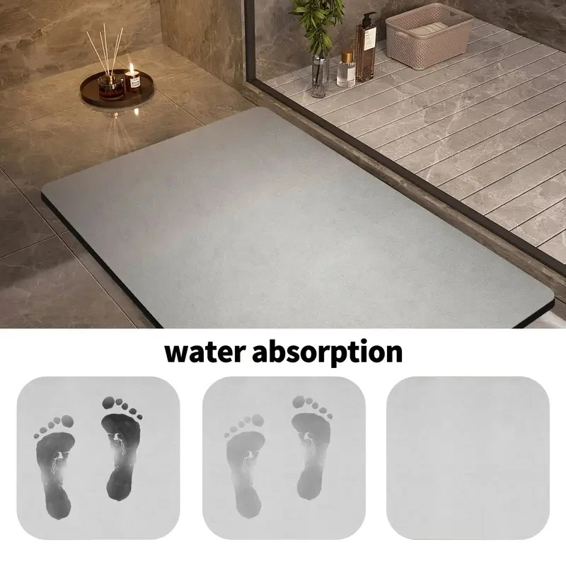 VIKAMA Diatomite Bath Mat Supe - đánh giá và giá Quick Dry Diatomite Bath Mat