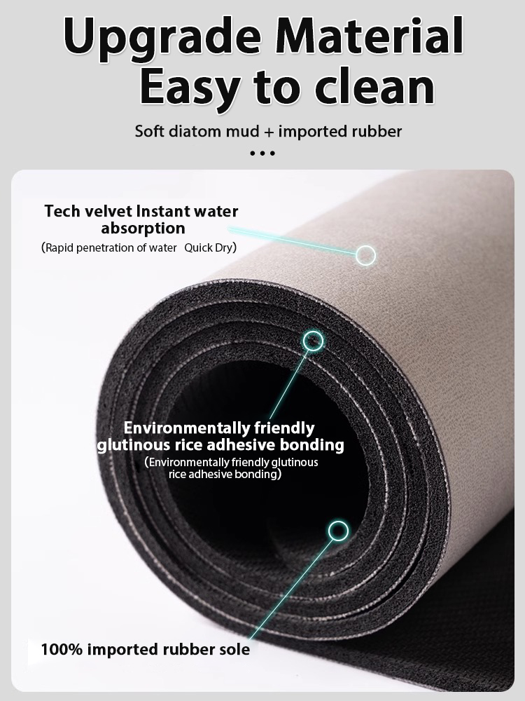 Nordic Geometric Diatomite Bat - đánh giá và giá Quick Dry Diatomite Bath Mat