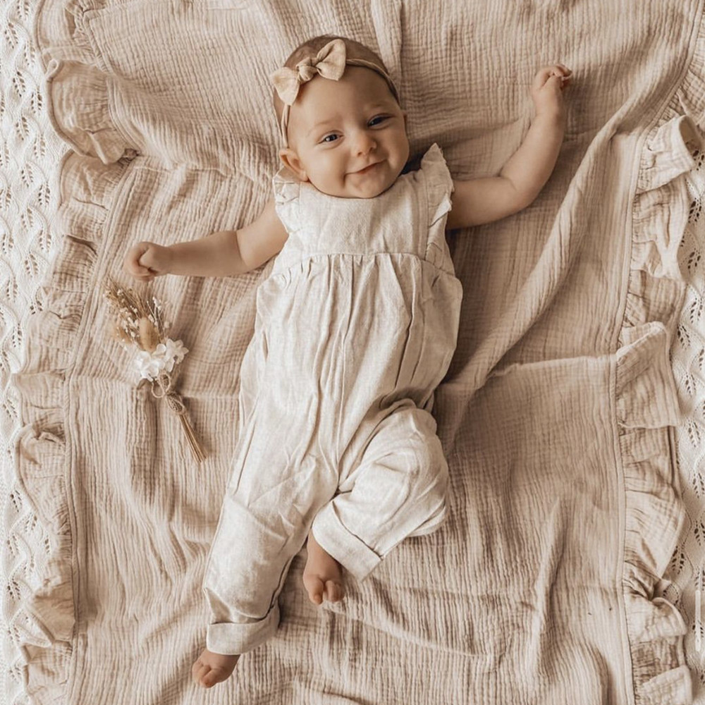 INS Xù Lông Muslin Bé Đầm Chăn - đánh giá và giá Muslin Cotton Bedspread