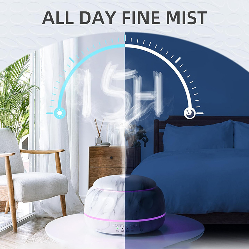 Essential Oil Diffuser Air Hum - đánh giá và giá Lighting